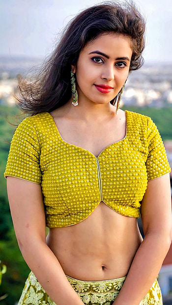 Shobitha rana, telugu actress, navel HD phone wallpaper