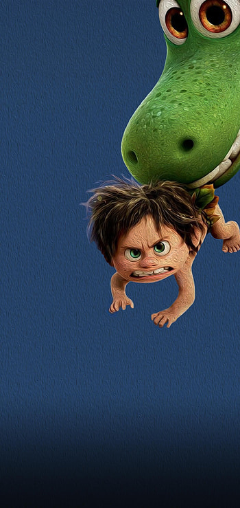Good Dinosaur, Galaxy S10 hole punch HD phone wallpaper