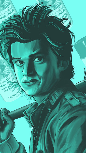 Steve Harrington, Steve Harrington Art HD phone wallpaper