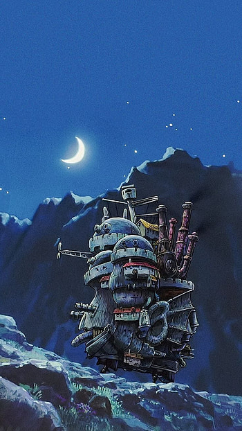 Howl's Moving Castle: Background / / Background / Calibration / Ghibli: N. Studio ghibli background, Studio ghibli art, Studio ghibli, Miyazaki HD phone wallpaper