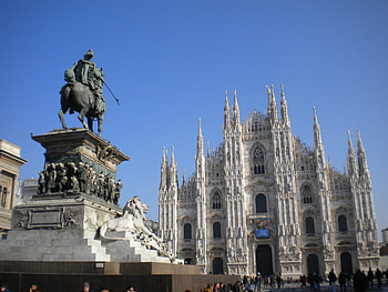 Milan Cathedral, Beautiful , Fashion capital HD wallpaper