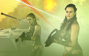 Advance, daz3d, scifi, fantasy, female HD wallpaper