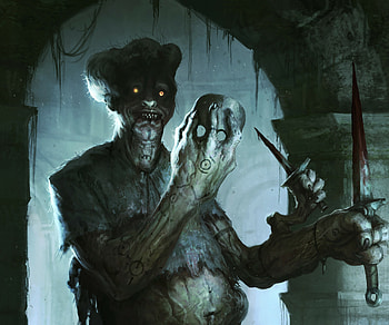 Murderer from Below, dark, creature HD wallpaper