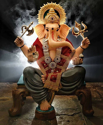Ganpati Bappa by AdiWanted - a2 now. Browse millions of popular g. Ganpati bappa , Shri ganesh , Ganesh, Ganesh Full HD phone wallpaper