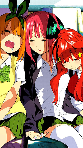 Quintessential Quintuplets — Yotsuba, Nino & Itsuki, Nino Nakano, Anime, The Quintessential Quintuplets HD phone wallpaper
