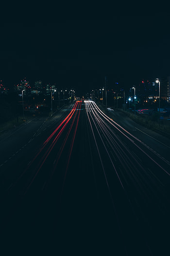 Road, Cities, Great Britain, Night, London, Shine, Light, United Kingdom HD phone wallpaper