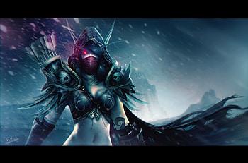 Sylvanas Windrunner Fan Art by Frostwindz Sylvanas Windrunner Fan Art by Frostwindz HD wallpaper