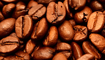 Roasted, coffee beans, close up HD wallpaper