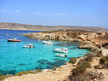 Comino Island, Favorite blue lagoon, Boredmonday's pick, Tropical bliss HD wallpaper
