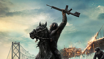 Dawn of the Planet of the Apes (2022) movie HD wallpaper