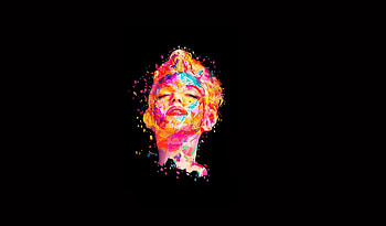 Marilyn Monroe Minimalism, marilyn-monroe, celebrities, artist, minimalism, digital-art HD wallpaper
