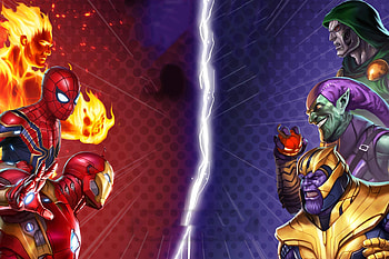 Marvel Puzzle Quest , marvel, games HD wallpaper