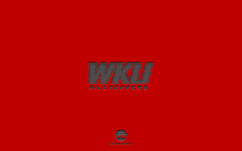 Western Kentucky Hilltoppers, red background, American football team, Western Kentucky Hilltoppers emblem, NCAA, Kentucky, USA, American football, Western Kentucky Hilltoppers logo HD wallpaper
