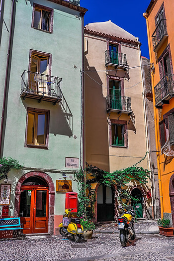 Bosa, que Italy, Sardinia beauty, Captivating views HD phone wallpaper