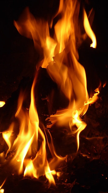 Fire, Fire Flame, Flame HD phone wallpaper