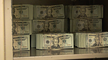 Bundles of$20's in my safe., doe, money, cash, paper HD wallpaper