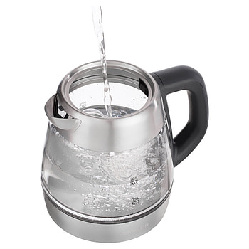 Electric kettle with tea strainer, Modern kitchen appliance, Convenience, Quick brewing HD phone wallpaper