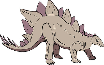 Ancient stegosaurus, , Historical illustration, Paleontology HD wallpaper