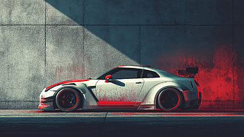 Nissan Gtr Legendary Performance, nissan, nissan-gtr, cars, white, ai HD wallpaper