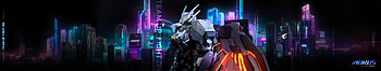 Gigabyte AORUS Mech — Cybercity, technology, Gigabyte AORUS HD wallpaper