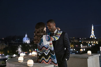Lucien Laviscount movies, Emily in Paris season 2, Alfie's relationship, On-screen chemistry HD wallpaper