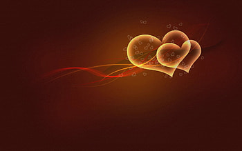 Love, Brown, Heart HD wallpaper