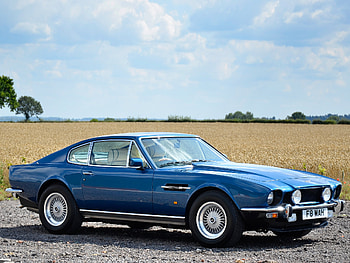 Auto, Sky, Aston Martin, Cars, Side View, V8, Saloon, 1972 HD wallpaper
