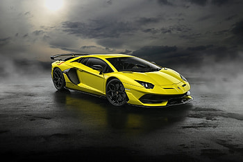 Lamborghini-Aventador, Aventador, Car, yellow, Lamborghini HD wallpaper
