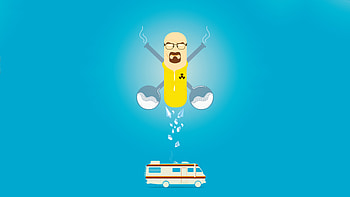Walter White Breaking Bad Capsule Minimal , breaking-bad, walter-white, tv-shows, minimalism, minimalist, artist, artwork, behance HD wallpaper