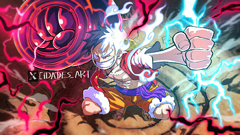 One Piece : Monkey D. Luffy Gear 5 Unleashing Haki Power, Anime, One Piece, Monkey D. Luffy, Gear 5 (One Piece), Haki (One Piece) HD wallpaper
