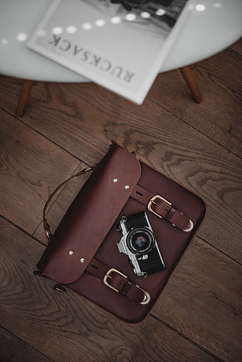 Old, Lens, Technologies, Technology, Bag, Camera, Floor, Leather, Accessory HD phone wallpaper