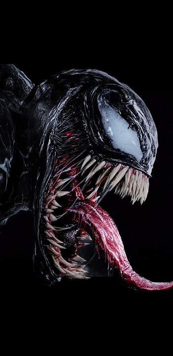 Venom, art, marvel HD phone wallpaper