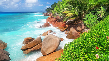Landscape, Sea, Beach HD wallpaper