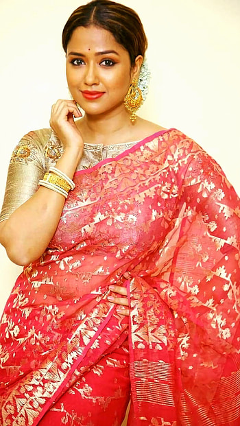 Sohini Sarkar, bengali actress, saree beauty HD phone wallpaper