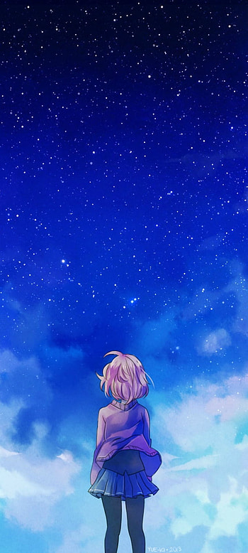 Kyoukai no kanata, atmosphere, sky HD phone wallpaper