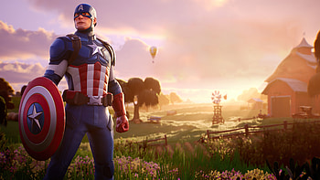 Captain America Fortnite , captain-america, fortnite, games HD wallpaper