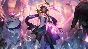 Star Guardians Nilah League Of Legends HD wallpaper