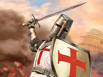 People, Art, War, Templiers HD wallpaper