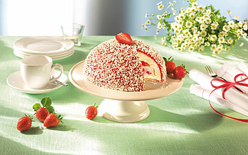 Food, Strawberry, Tablewares, Cake HD wallpaper