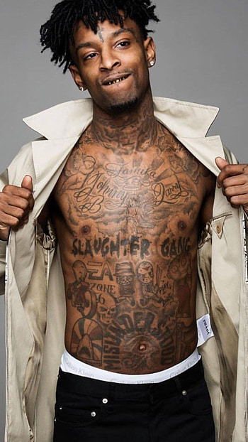 21 Savage, Rapper's , Savage vibes, Artistic expression HD phone wallpaper