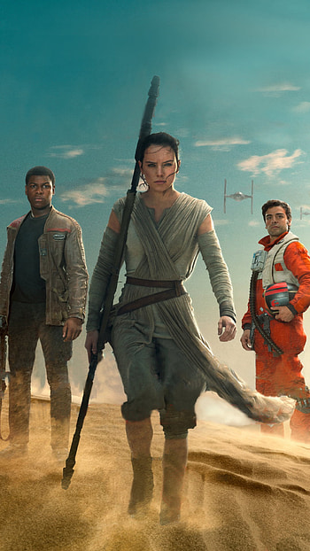 Poe Dameron, Star Wars Episode VII, The Force Awakens, Movie HD phone wallpaper
