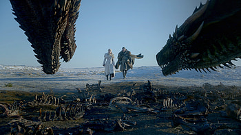 Rhaegal and Viserion, Dragon (Game Of Thrones) HD wallpaper