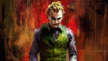 Joker Arts New, joker, superheroes, supervillain, artwork, deviantart HD wallpaper