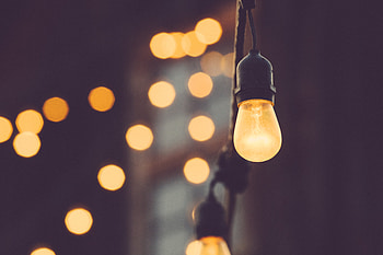 Glare, Miscellanea, Miscellaneous, Blur, Smooth, Light Bulb, Electricity HD wallpaper
