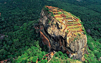 Farms over the top of the mountain, farms, nature, amazing, mountain HD wallpaper