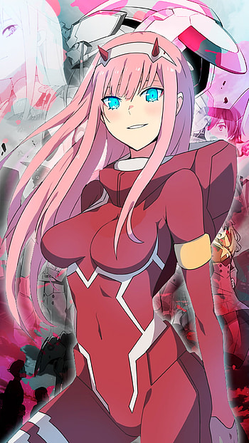 zero two, Anime, Darling in the Franxx HD phone wallpaper