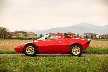 1977 HF Stradale, Lancia Stratos HD wallpaper