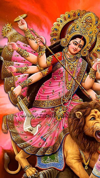 Ekveera mati ki jay, lord durga HD phone wallpaper