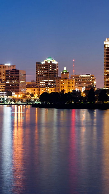 Milwaukee Skyline, Travels, Stock HD phone wallpaper