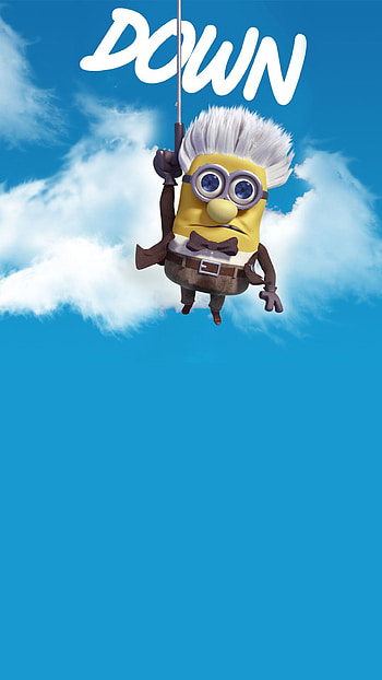 2014 Halloween up movie parody minion 6 plus - Despicable Me, down HD phone wallpaper
